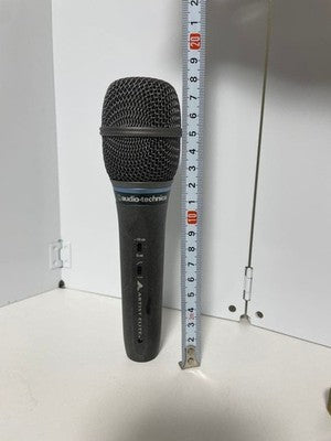 AUDIO-TECHNICA AE3300 HANDHELD MICROPHONE BACK ELECTRET CONDENSER TYPE