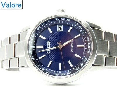 CITIZEN ECO-DRIVE DIRECT FLIGHT CB1090-59L RADIO MEN'S WATCH 38.7MM SS