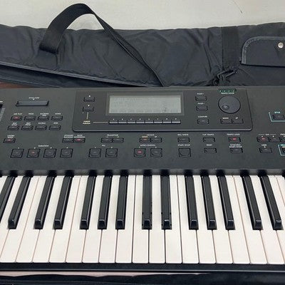 KORG I2 SYNTHESIZER 61-KEY KEYBOARD MIDI TESTED W/ SOFT CASE FROM JAPAN