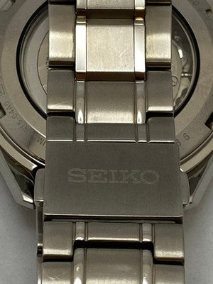 SEIKO PRESAGE SARX057 6R15-04A0 AUTOMATIC TITANIUM MENS WATCH BLACK DIAL JP