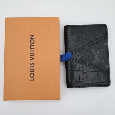LOUIS VUITTON N96274 ORGANIZER DE POCHE ECLIPSE CROCODILE CARD CASE BOX JP