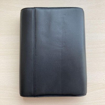 FILOFAX WAVERLEY BIBLE SIZE ORGANIZER, UNUSED, MINOR DENTS ON LEATHER