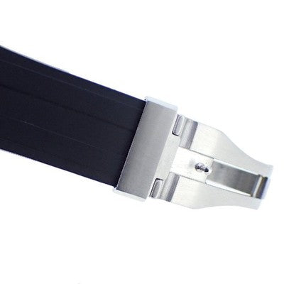 MIDO OCEAN STAR M026.430 AUTOMATIC BLACK DIAL RUBBER BAND STAINLESS MEN WATCH