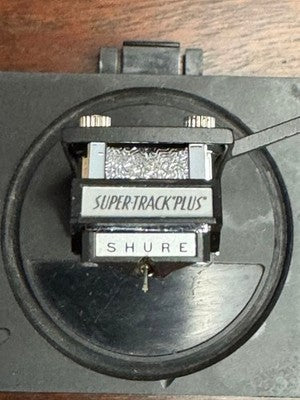 SHURE V15 TYPE III MM CARTRIDGE WITH GENUINE STYLUS, WORKING, W/ DENON HEADSHELL