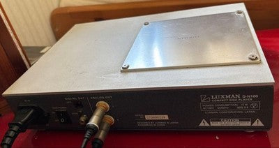 LUXMAN D-N100 COMPACT DISC PLAYER 192KHZ/24-BIT DAC, REMOTE, PAMPHLET