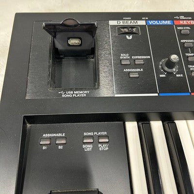 ROLAND JUNO-GI 61-KEY SYNTHESIZER W/ AC ADAPTER HEADPHONES PEDAL  AS IS