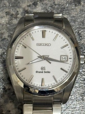 SEIKO SBGX059 GRAND SEIKO LADIES WRISTWATCH ROUND FACE JAPAN MADE DIAL WHITE