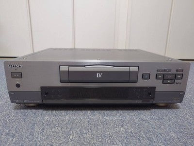 SONY DHR-1000 MINIDV DECK PLAYER RECORDER - FULLY FUNCTIONAL, W/ REMOTE & MANUAL