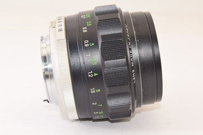 MINOLTA MC ROKKOR-PG 58MM F1.2 LARGE-APERTURE LENS FOR PARTS NOT WORKING