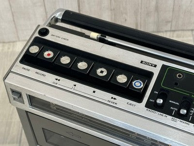 SONY CF-1980V RADIO CASSETTE PLAYER FROM THE SHOWA ERA. EXCELLENT++++