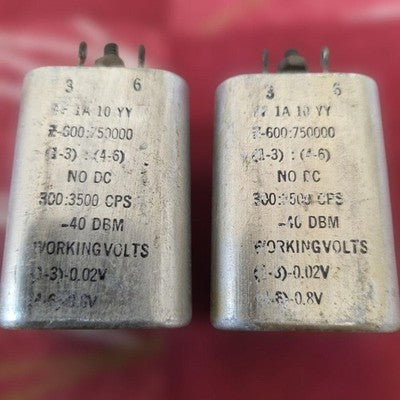 WESTERN ELECTRIC GA-50991 TRANSFORMERS PAIR VINTAGE AUDIO MATCHED RARE