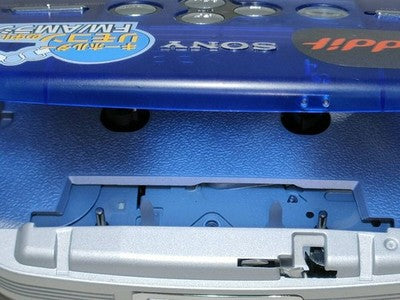 Sony WM-FK2 Cassette Player Blue Excellent /w Remote Cable Used from Japan
