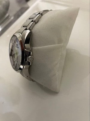 SEIKO GRAND SEIKO AUTOMATIC MEN'S WRISTWATCH WHITE DIAL ROUND FACE JAPAN MADE