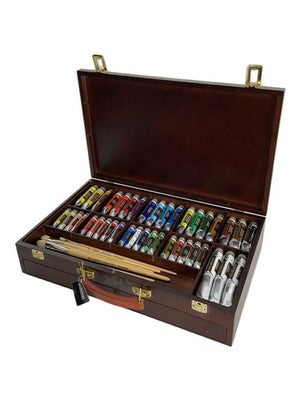 REMBRANDT PROFESSIONAL OIL PAINT 41 COLOR LUXURY BOX TALENS