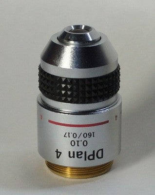 Olympus DPlan 4x 0.10 Objective Lens 160/0.17 For BH2 BHT BHS Series Excellent