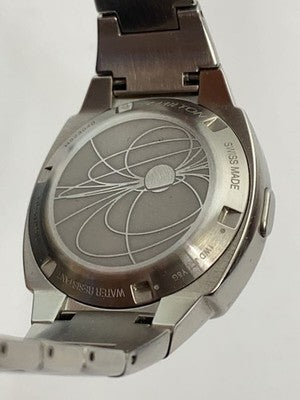 HAMILTON PSR H523040 BLACK DIAL STAINLESS STEEL QUARTZ DIGITAL WATCH USED