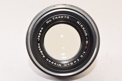 NIKON NIKKOR-H・C 5CM 50MM F2 S-MOUNT OLD LENS POPULAR AMONG CLASSIC LENSES