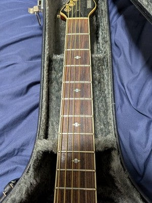 YAMAHA APX-10CS ACOUSTIC ELECTRIC GUITAR SUNBURST WITH HARD CASE　AS IS