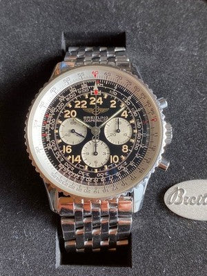 BREITLING NAVITIMER COSMONAUTE A12023 LEMANIA AUTOMATIC LIMITED EDITION JPN