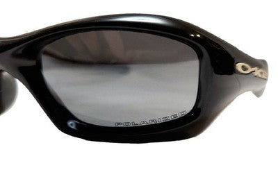 OAKLEY FATCAT SUNGLASSES BLACK POLARIZED LENSES MEN'S USED MADE IN USA