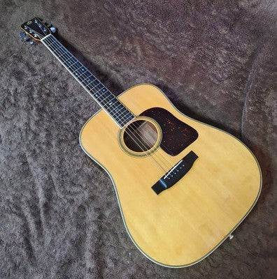 TAKAMINE ELITE TW-30G 1970S GALLAGHER STYLE ACOUSTIC GUITAR SOLID TOP W/ CASE