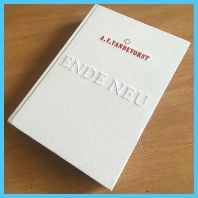 ”A.F. VANDEVORST: ENDE NEU” 20 YEARS OF RECORDS VANDEVORST /FILIP ARICKX