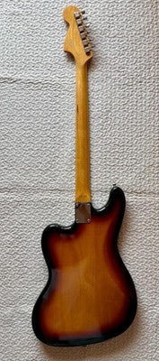 FENDER BASS VI ELECTRIC BASS GUITAR SUNBURST WITH SOFT CASE