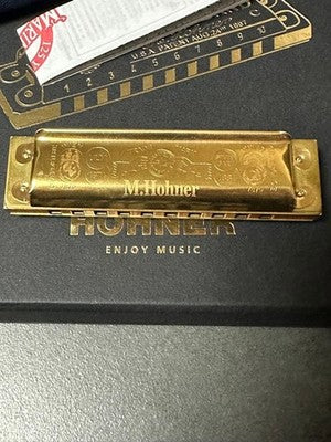 HOHNER MARINE BAND 125TH ANNIVERSARY LIMITED EDITION HARMONICA C 002/125