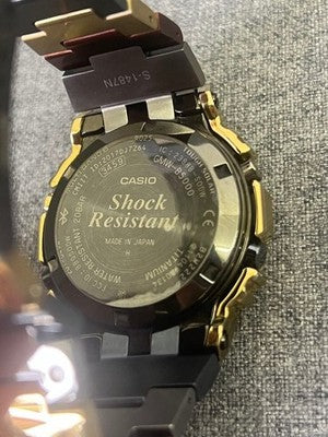 CASIO G-SHOCK GMW-B5000TR-9JR FULL METAL SOLAR WATCH GOLD MULTICOLOR
