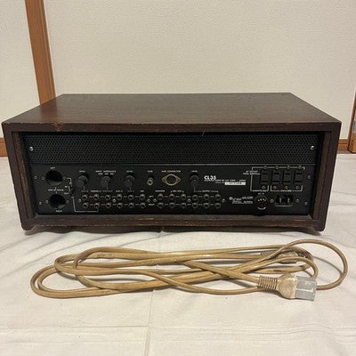 LUXMAN CL35 VACUUM TUBE PREAMPLIFIER LUXKIT VINTAGE AUDIO PREAMP POWER TESTED