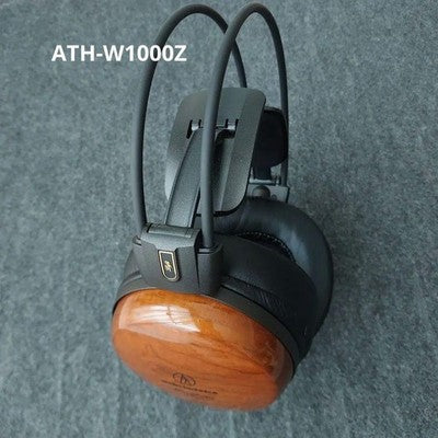 AUDIO TECHNICA ATH-W1000Z MAESTOSO WOOD HEADPHONES DETACHABLE MOD USED