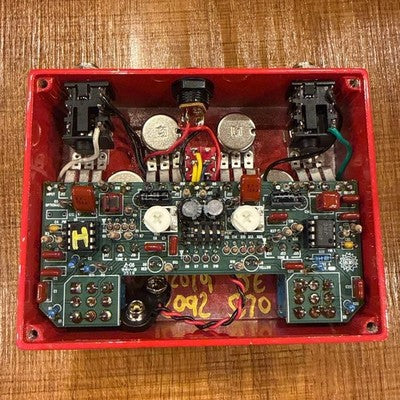 ANALOG.MAN KING OF TONE V4 HI-GAIN RED RARE TESTED WORKING JP
