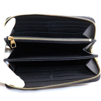 LOUIS VUITTON MURAKAMI PANDA ZIPPY WALLET BLACK EMPREINTE MULTICOLOR M14160