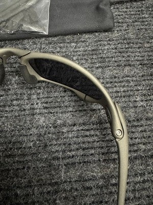 OAKLEY JULIET X-METAL BLACK IRIDIUM SUNGLASSES RARE WITH LENSES TOOLS USA