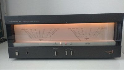TECHNICS A5 STEREO DC POWER AMPLIFIER AUDIO EQUIPMENT TESTED 100V VINTAGE JAPAN