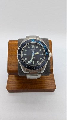 SEIKO PROSPEX SBDJ057 PADI SPECIAL EDITION SOLAR DIVER'S 200M STAINLESS WATCH