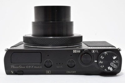 CANON POWERSHOT G9 X MARK II COMPACT DIGITAL CAMERA BLACK WITH BOX EXCELLENT