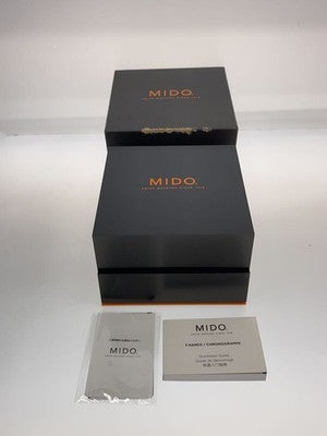 MIDO OCEAN STAR M032607 AUTOMATIC BLACK DIAL GREY ACCENTS DIVERS MEN'S WATCH