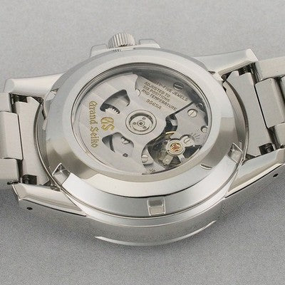 SEIKO GRAND SEIKO 9S MECHANICAL SBGR057 9S65-00C0 BLACK DIAL AUTOMATIC SS WATCH