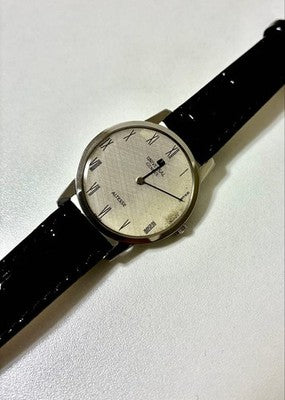 UNIVERSAL GENEVE ALTESSE VINTAGE MANUAL WIND GRID DIAL ROMAN NUMERAL SWISS WATCH