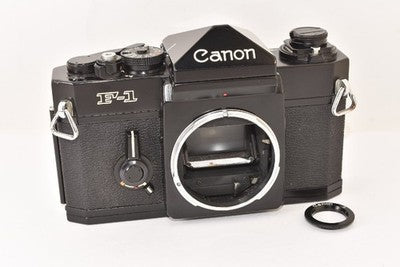 CANON F-1 BODY (EARLY MODEL) FILM SLR CAMERA FOR PARTS NOT WORKING