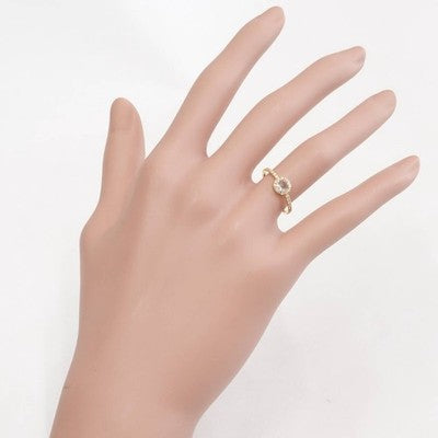 AHKAH VIVIENNE ROSE RING, 18K GOLD, 0.30CT ROSE CUT DIAMOND JAPAN SIZE 7.5