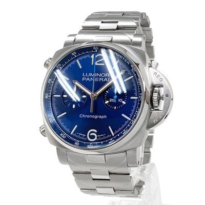 PANERAI LUMINOR CHRONO PAM01110 Y-SERIES STAINLESS STEEL CHRONOGRAPH LUMINOUS