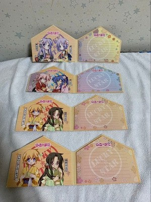 LUCKY STAR SAITAMA VER. FIGURE SET SEGA LUCKY KUJI A & B PRIZE W/BOX FROM JAPAN