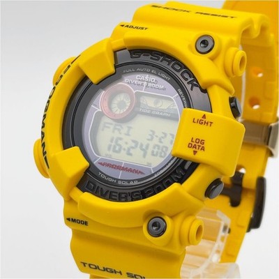 CASIO G SHOCK FROGMAN GF 8230E 9JR 30TH ANNIVERSARY LIGHTNING YELLOW WATCH