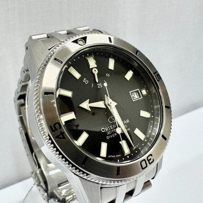 ORIENT STAR RK-AU0501B DIVER 1964 AUTO BOX & PAPERS TESTED WORKING USED
