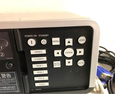 PANASONIC PT DX610S 6500 LUMENS DLP PROJECTOR HDMI XGA WITH LENS WORKING