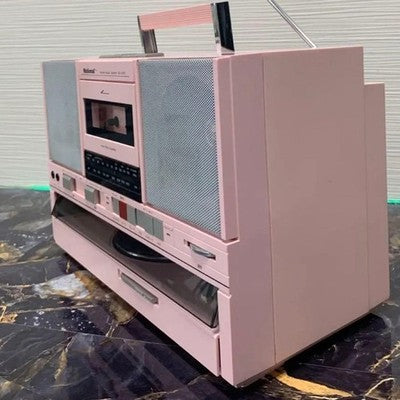 PANASONIC SG-J500 STEREO RADIO CASSETTE RECORD PLAYER PINK RARE