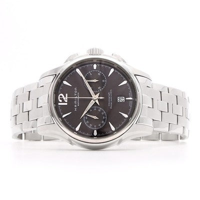 HAMILTON JAZZMASTER AUTO CHRONO H32606185 AUTOMATIC GRAY DIAL MEN'S WATCH 42MM
