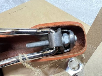 Selle Italia MITICA Brown Leather Saddle - Unused w/ Box Rare Vintage Classic
